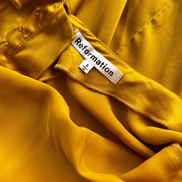 Reformation Jeany Silk Dress - Picture 4 of 6